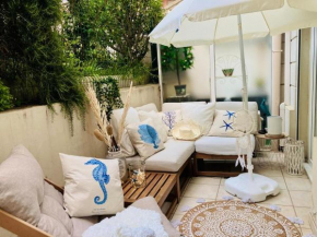 **2P Calme Climatisé, Terrasse, Centre Menton, Proche Plages et Commerces** - FR-1-196-356
